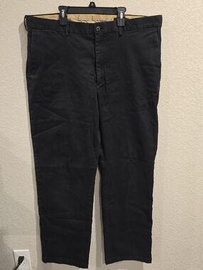 Banana Republic Dawson Straight Fit Chinos - Black 40x34